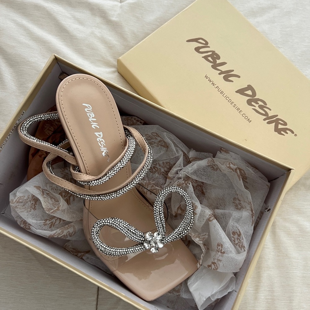 Public Desire “Glimmer” Heels
